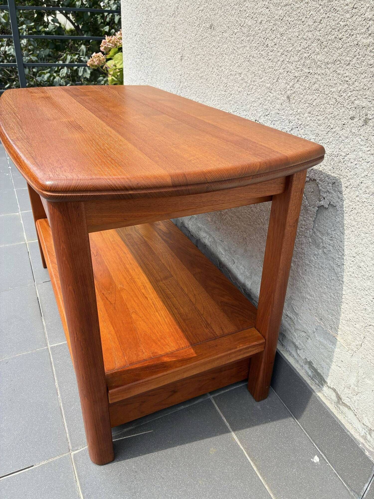 Sailing Stolefabrik teak coffee table with drawers, Denmark, 1960s
