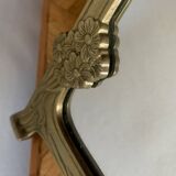 Small brass mirror - Art Deco style