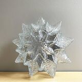 Portuguese snowflake glass flush mounted lamp
