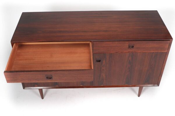 Buffet bas scandinave en palissandre, brouer vers 1960