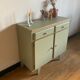 Buffet vintage kaki
