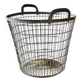 Old large zinc basket