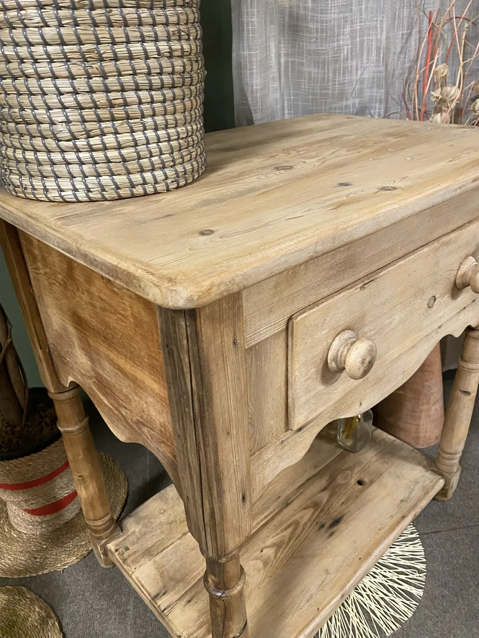 Wooden console