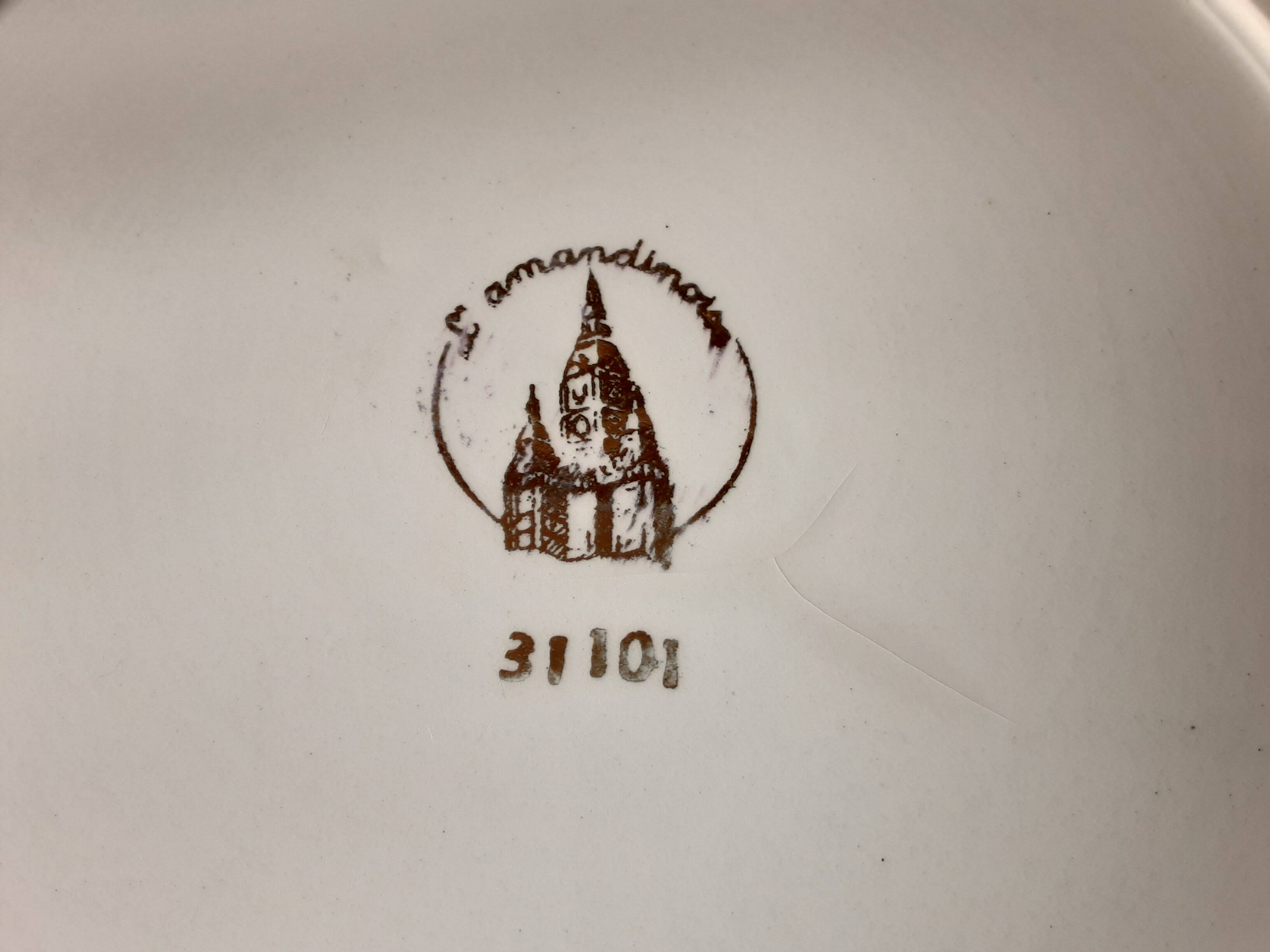 Set of 2 Lamandinoise salad bowls