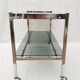 Vintage chrome console