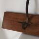 Vintage country wall coat rack
