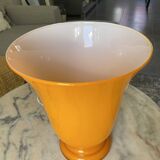 Art deco tulip lamp in opaline