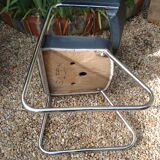 Armchair model roneo vintage 1950 movement bauhaus