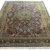 Authentic Persian carpet kork Ghom 205cm x 140cm