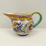 Multicolored ceramic pitcher – Franchi Assisi