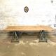 Trestle top table