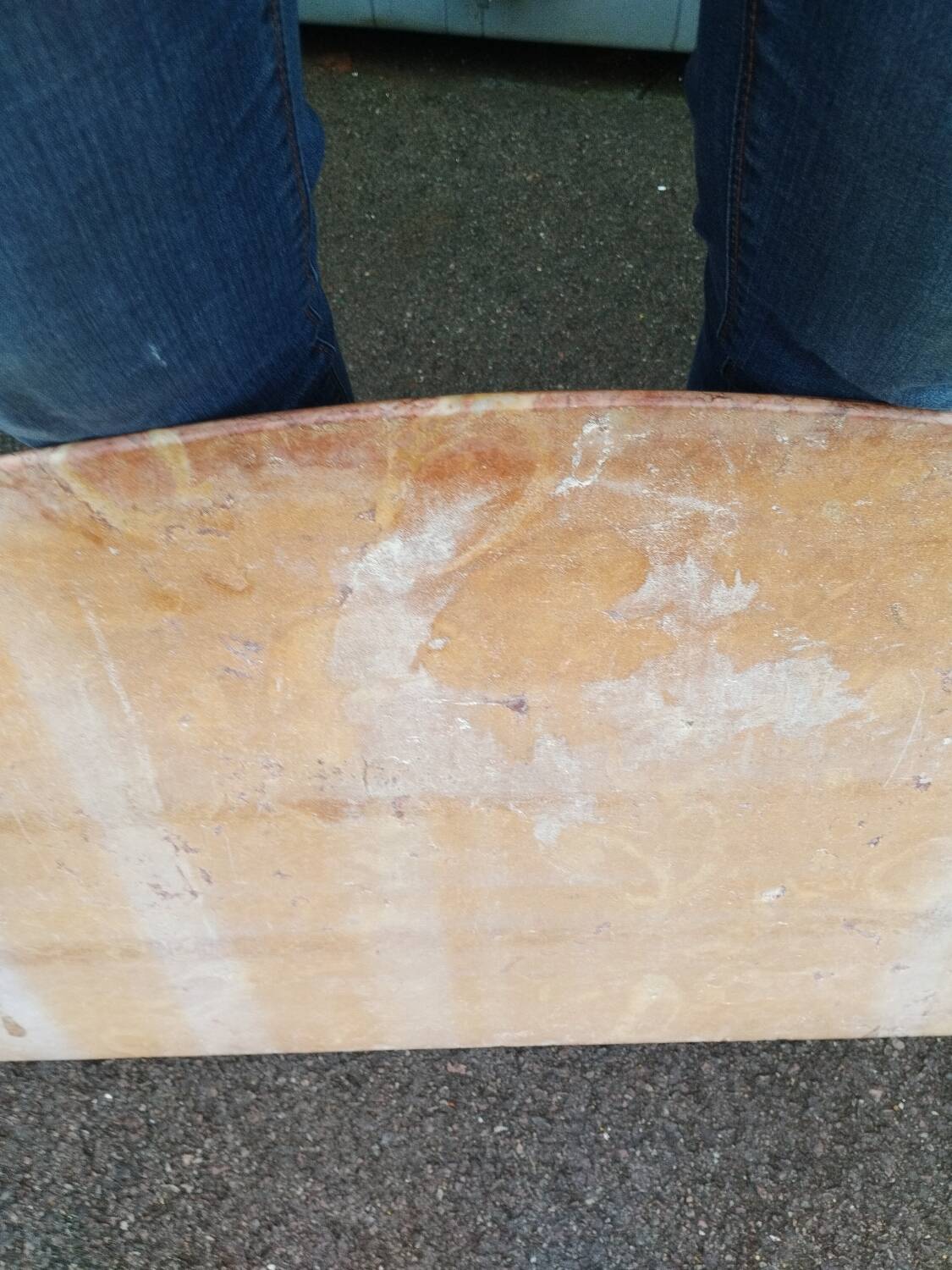 Old louis xv style marquetry chest of drawers