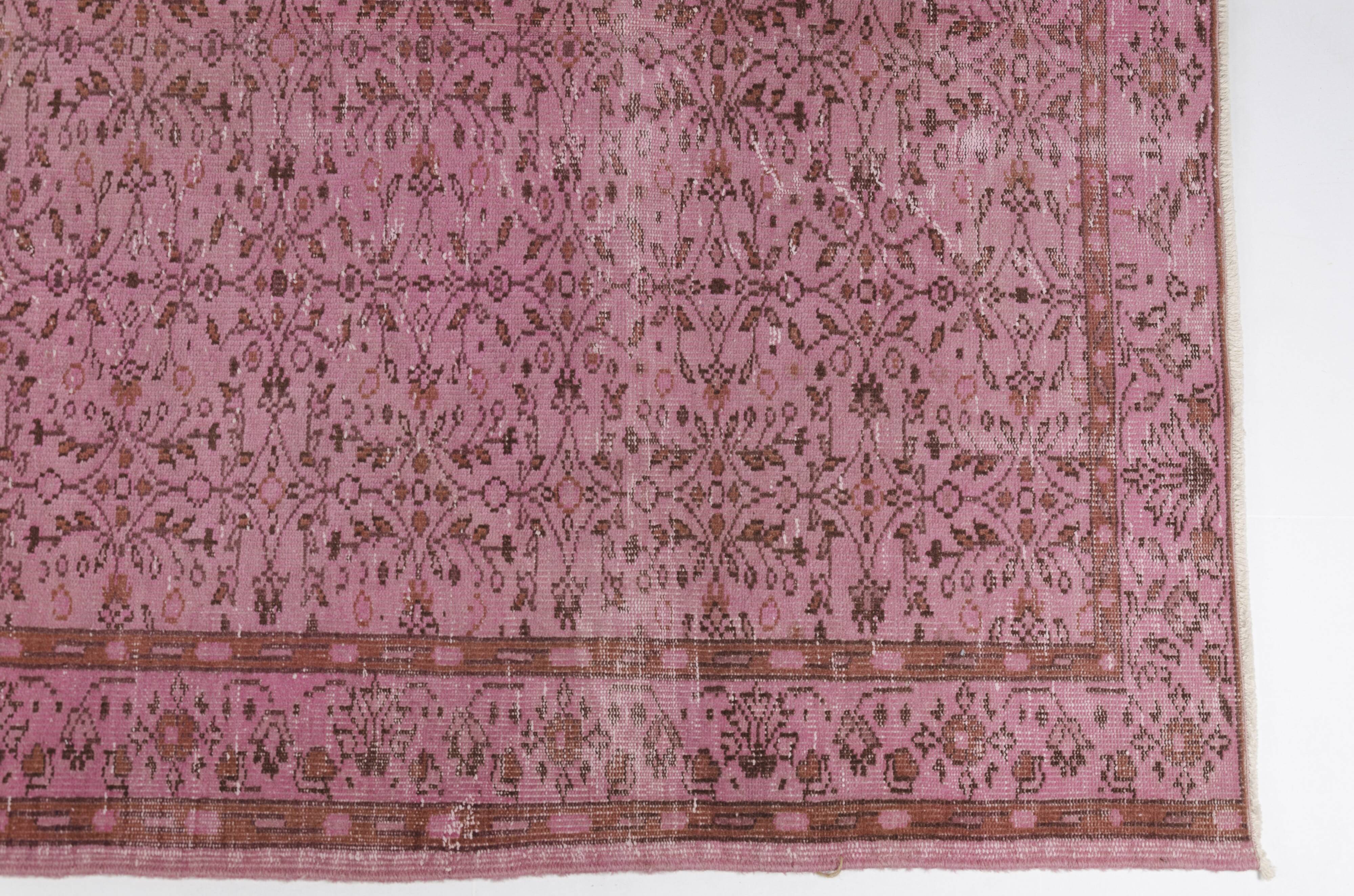 Vintage Anatolian Floral Rug SKU 2531