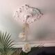 Lot 3 lampes baladeuses vintage verre soufflé