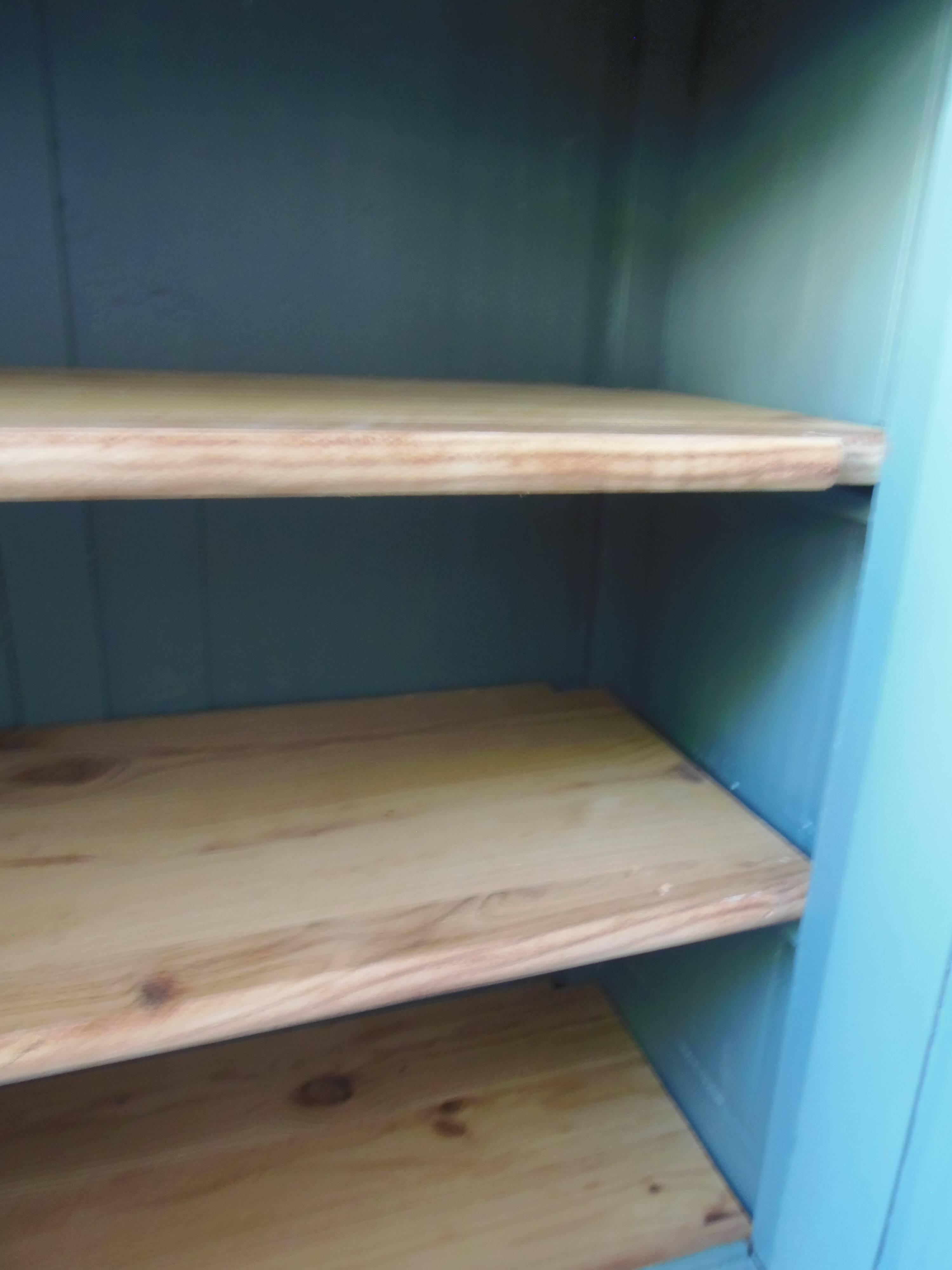 Vintage Parisian sideboard re-enchanted in smoky green.