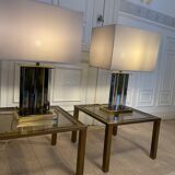 Paire de lampes Romeo Rega, signées