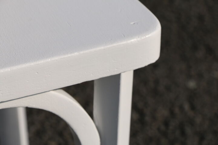 White Baumann child chair