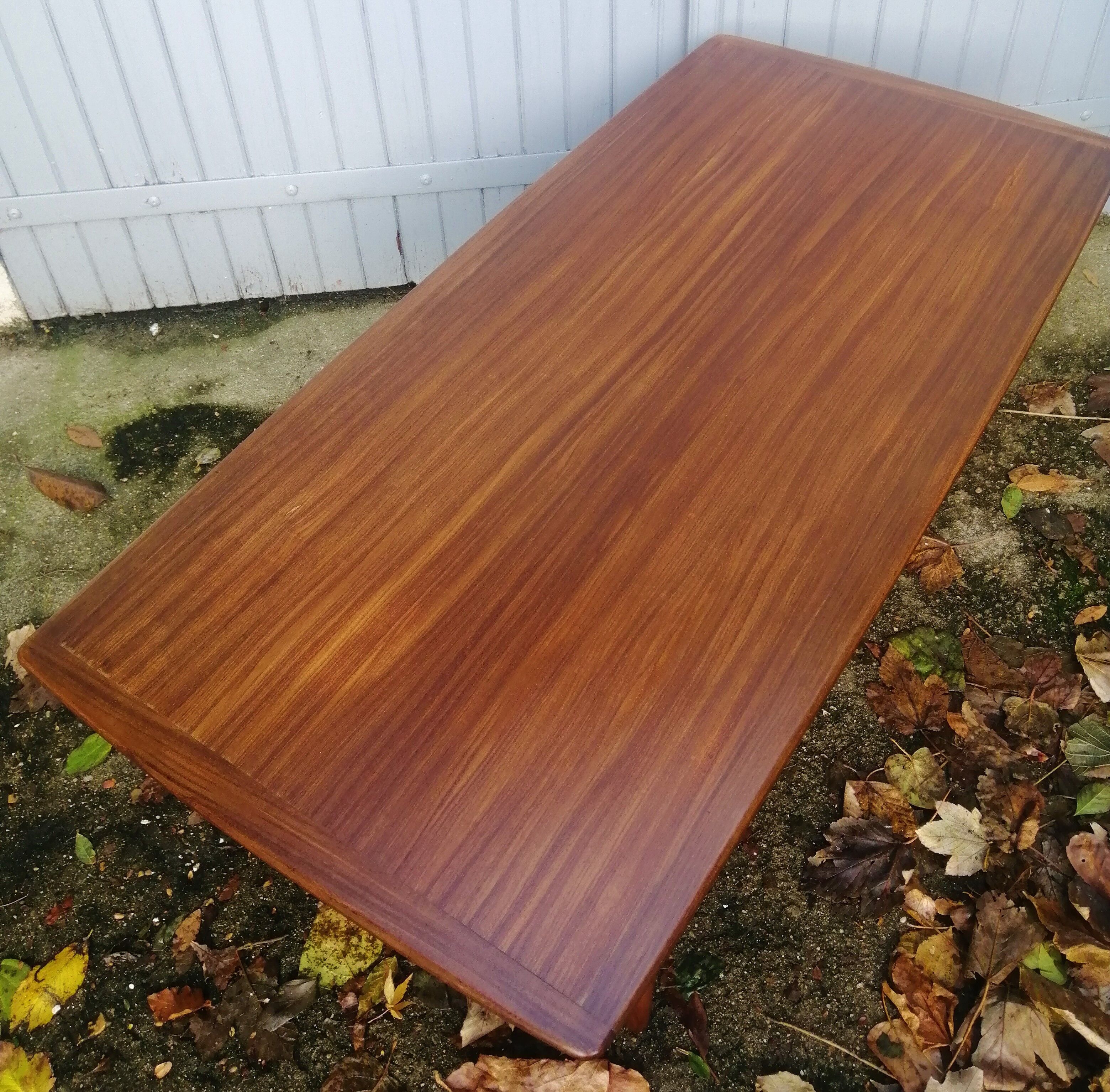 Coffee table from the 60s in teak