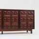 Vintage Spanish brutalist sideboard credenza 1970s