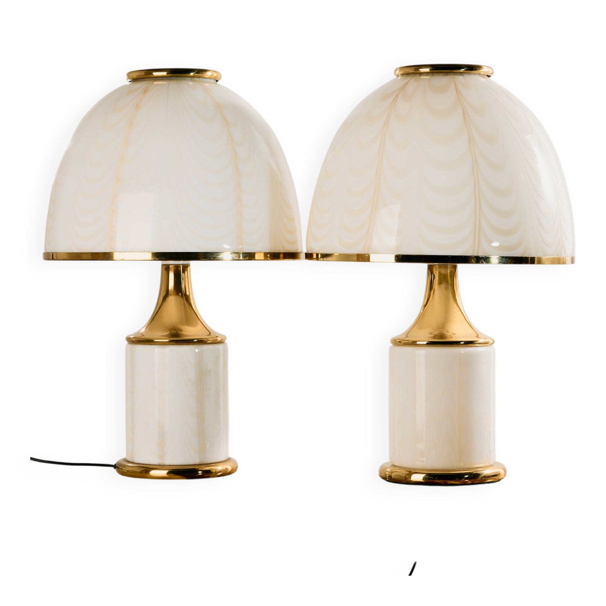 Mazzega table lamp by F. Fabbian, set of 2