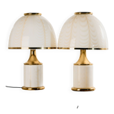 Lampe de table Mazzega par F. Fabbian, lot de 2