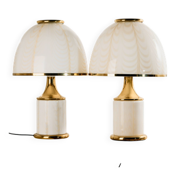 Mazzega table lamp by F. Fabbian, set of 2