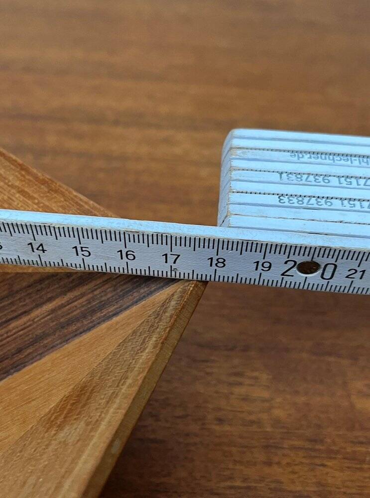 Mid-century decorative wooden tripod, 1960s