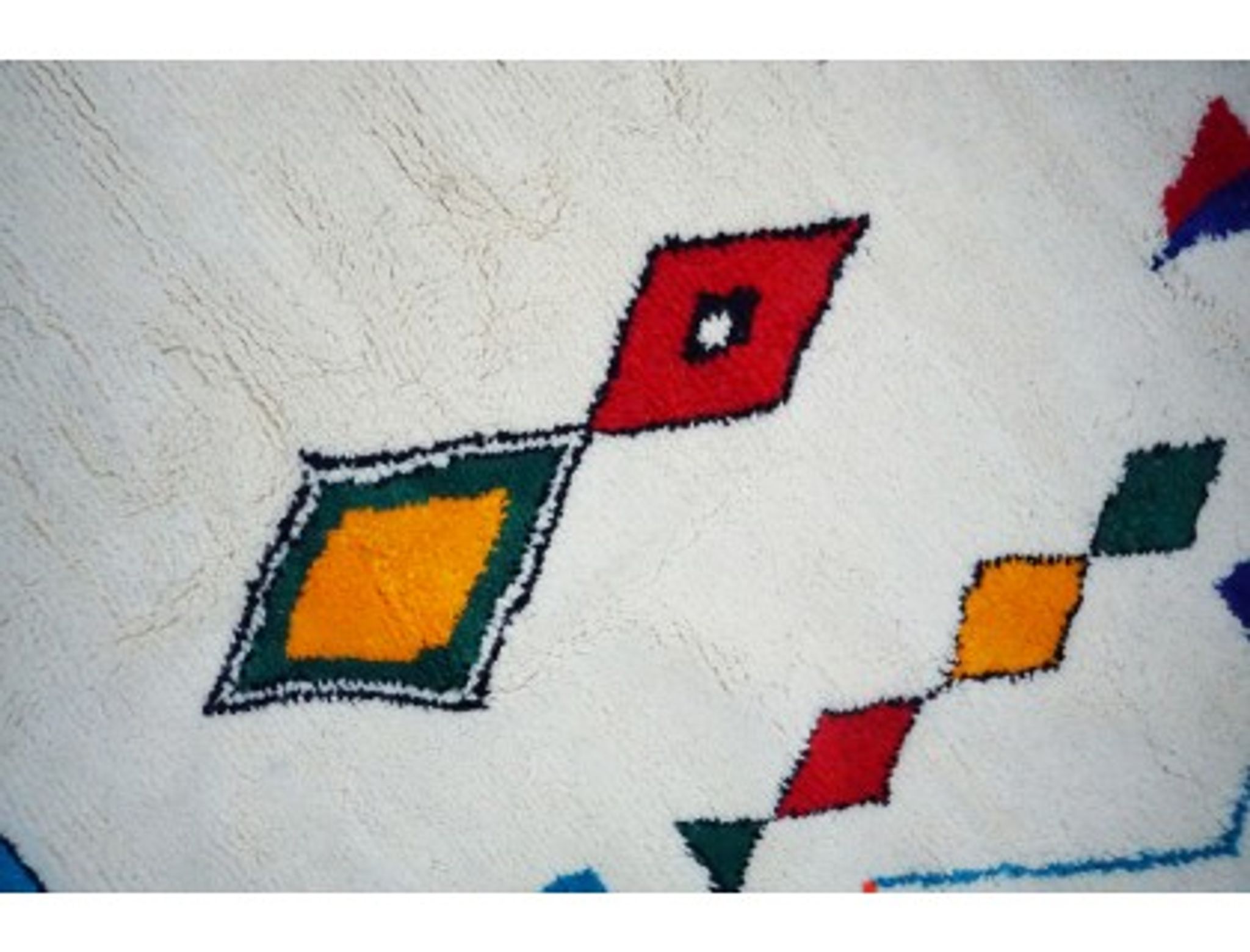 Colorful Berber carpet 290 x 180cm