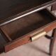 Table vintage, table bois avec 1 tiroir, console art déco, table d'appoint