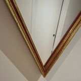 vintage diamond-shaped mirror