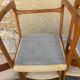 Six vintage sled chairs model Luge design from the 1960s by Baumann.