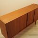 Teak highboard, Danish design, 1970s, manufacturer: Omann Jun