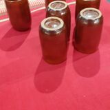 Lot de 6  verres vallauris felix ceram