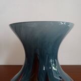 LA ROCHERE crystal vase, multi-layered blown glass, 20th century, labeled