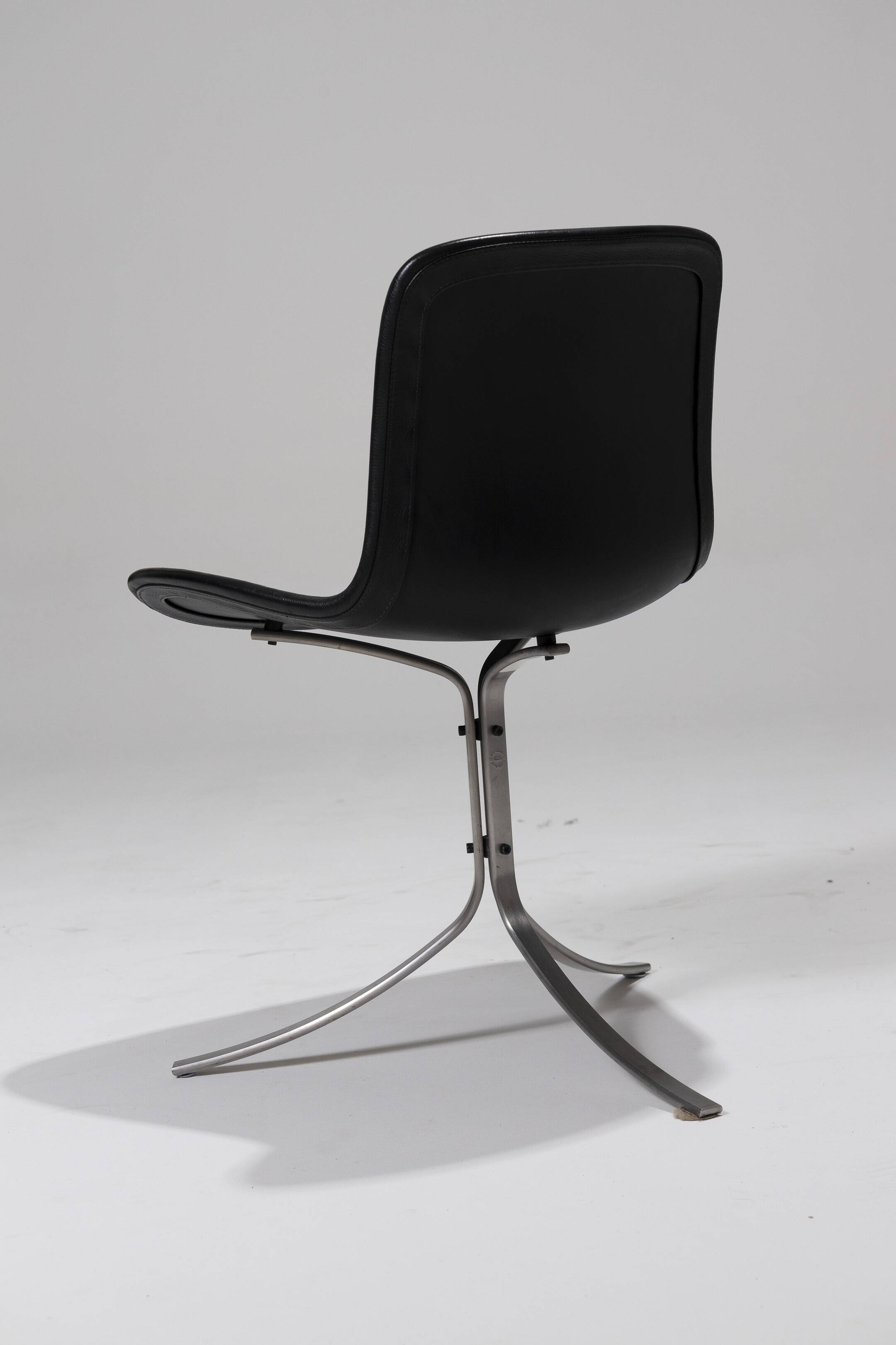 Poul Kjaerholm pk9 chair, 1960s