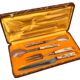 1930s Art Deco Salad Bowl/Lamb Carving Set Sauzedde Cutlery