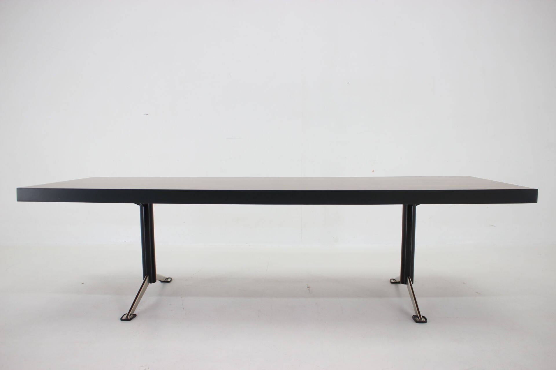 1970s Restored Walnut Coffee table ,Czechoslovakia