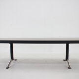 1970s Restored Walnut Coffee table ,Czechoslovakia