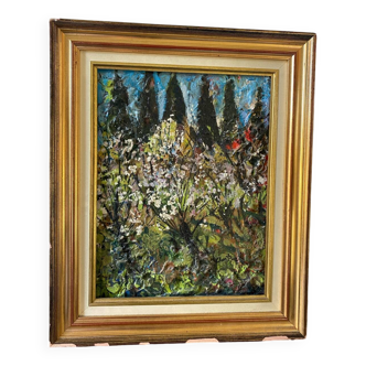 Les fleurs des champs signé