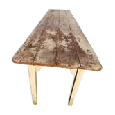 Narrow farmhouse table 270cm