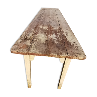 Narrow farmhouse table 270cm