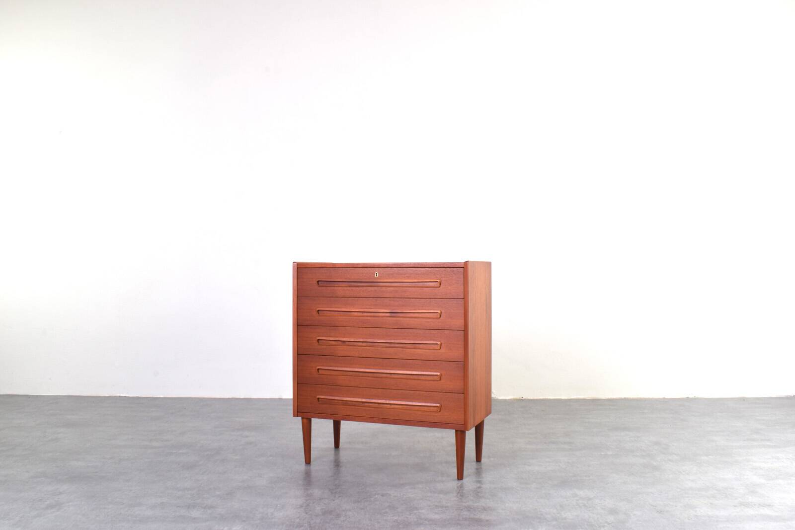 Mid-Century Danish Teak Chest of Drawers, 1960s