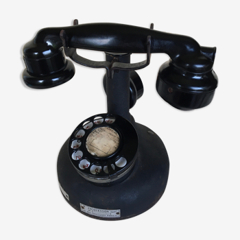 Téléphone Jacquesson 1925 combiné et écouteur