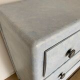 Blue vintage dresser