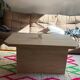 Vintage travertine coffee table
