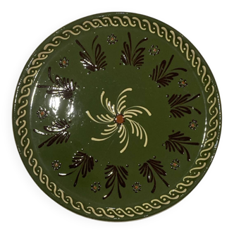 Alsatian ceramic dish