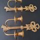 Bougeoirs en bronze