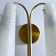 Applique italienne vintage en verre double
