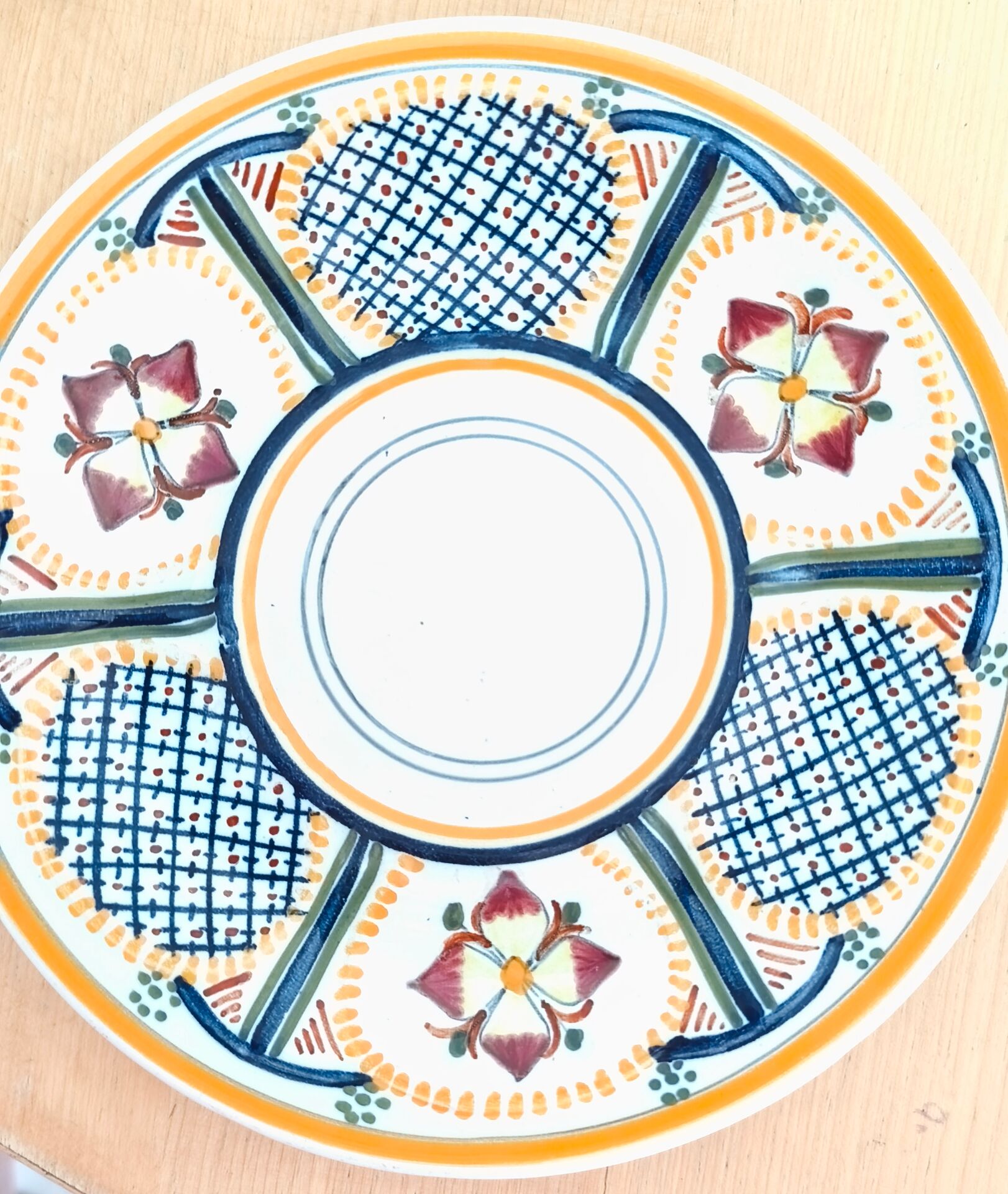Henriot Quimper plate