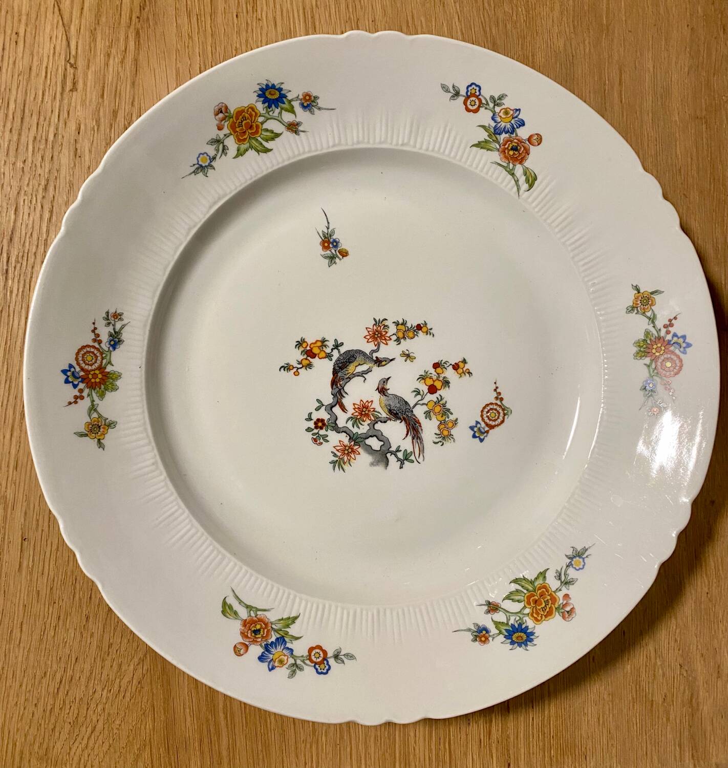 Émile Bourgeois porcelain serving dish